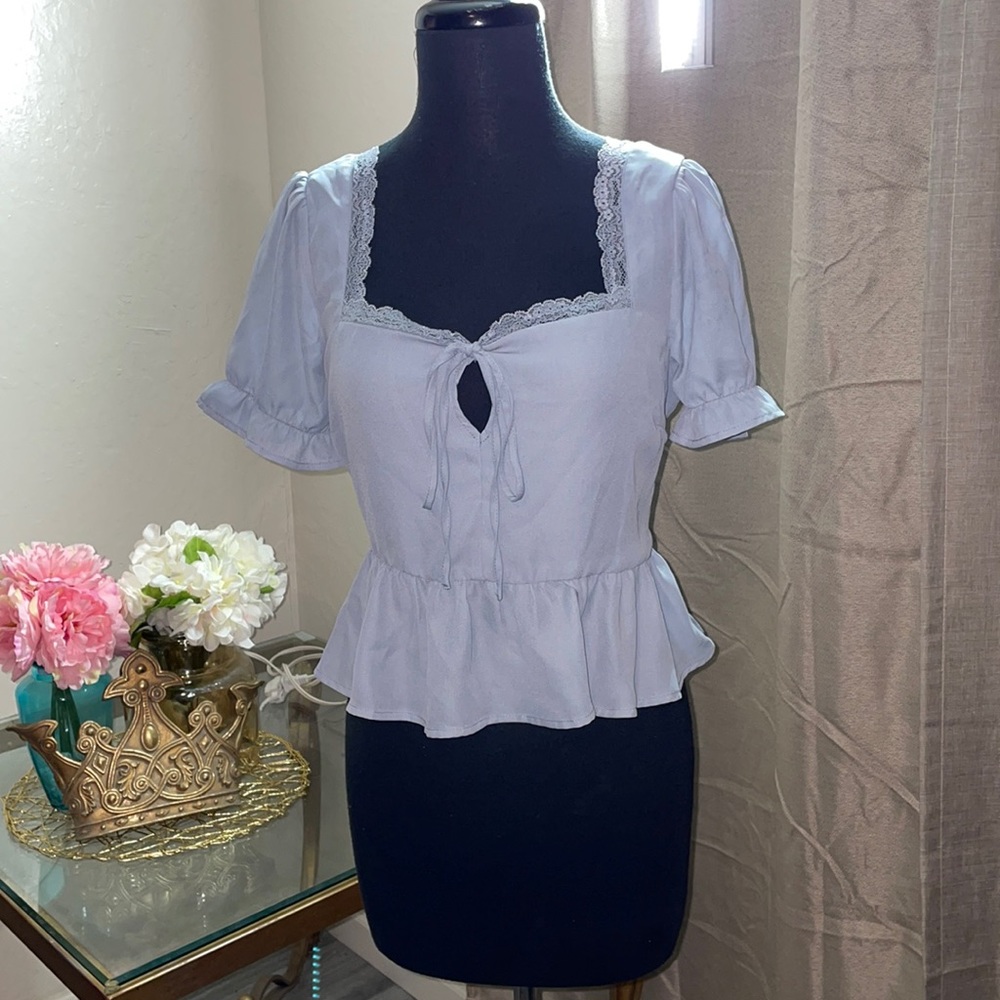 Teal Blouse